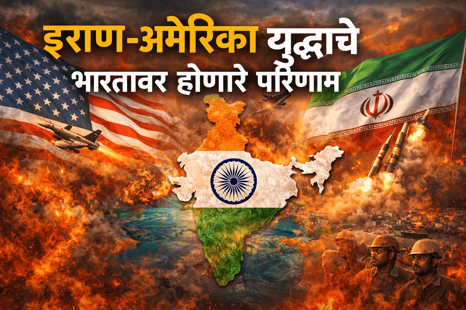 अमेरिका -इराण तणावाचा भारतावर होणारा परिणाम